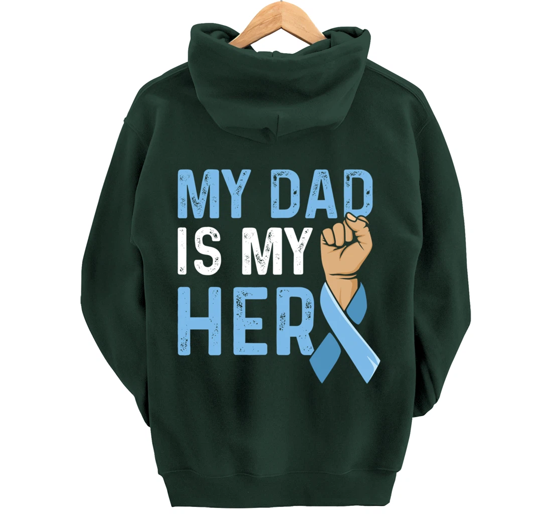 Fight Prostate Cancer Design for a Son of a Warrior Pullover Hoodie