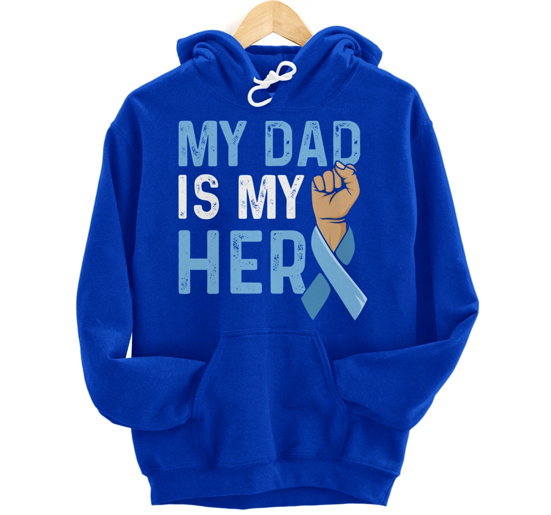 Fight Prostate Cancer Design for a Son of a Warrior Pullover Hoodie