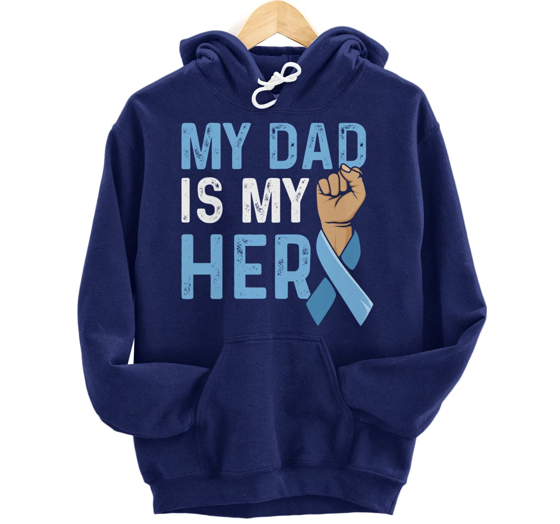 Fight Prostate Cancer Design for a Son of a Warrior Pullover Hoodie
