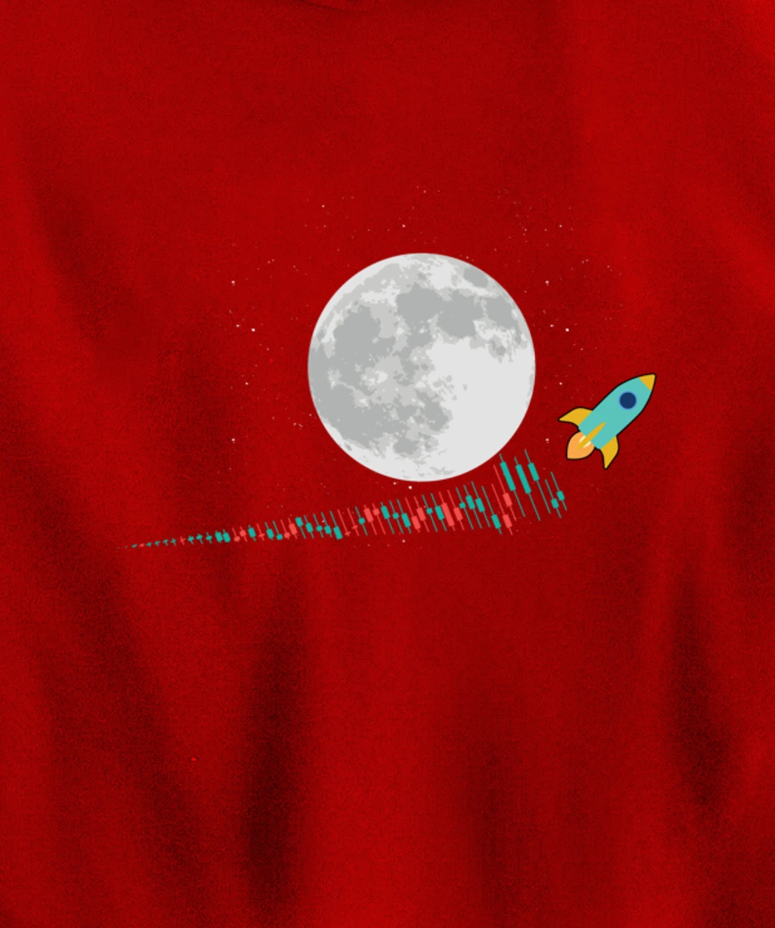 Candlestick Stock Trader Blockchain Crypto Investor Trader Pullover Hoodie