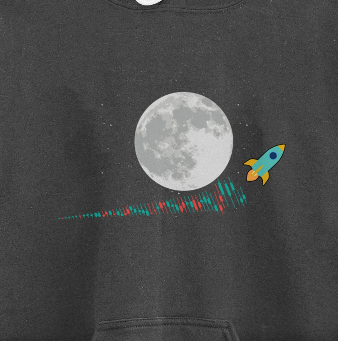 Candlestick Stock Trader Blockchain Crypto Investor Trader Pullover Hoodie