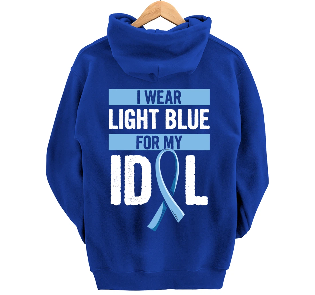 Prostate Cancer Awareness Quote for a Son of a Warrior Pullover Hoodie