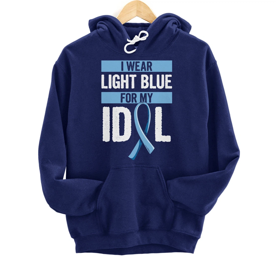 Prostate Cancer Awareness Quote for a Son of a Warrior Pullover Hoodie