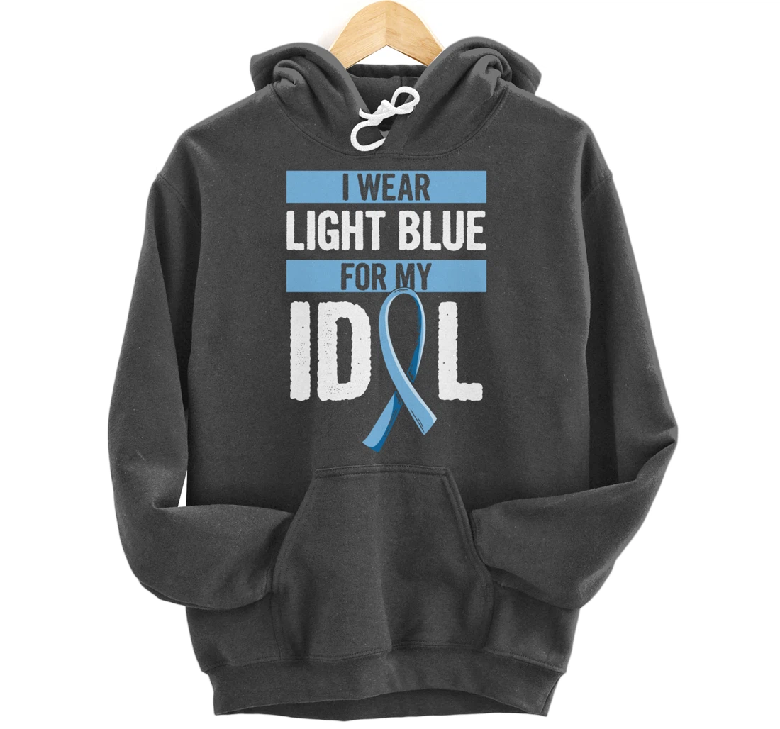 Prostate Cancer Awareness Quote for a Son of a Warrior Pullover Hoodie