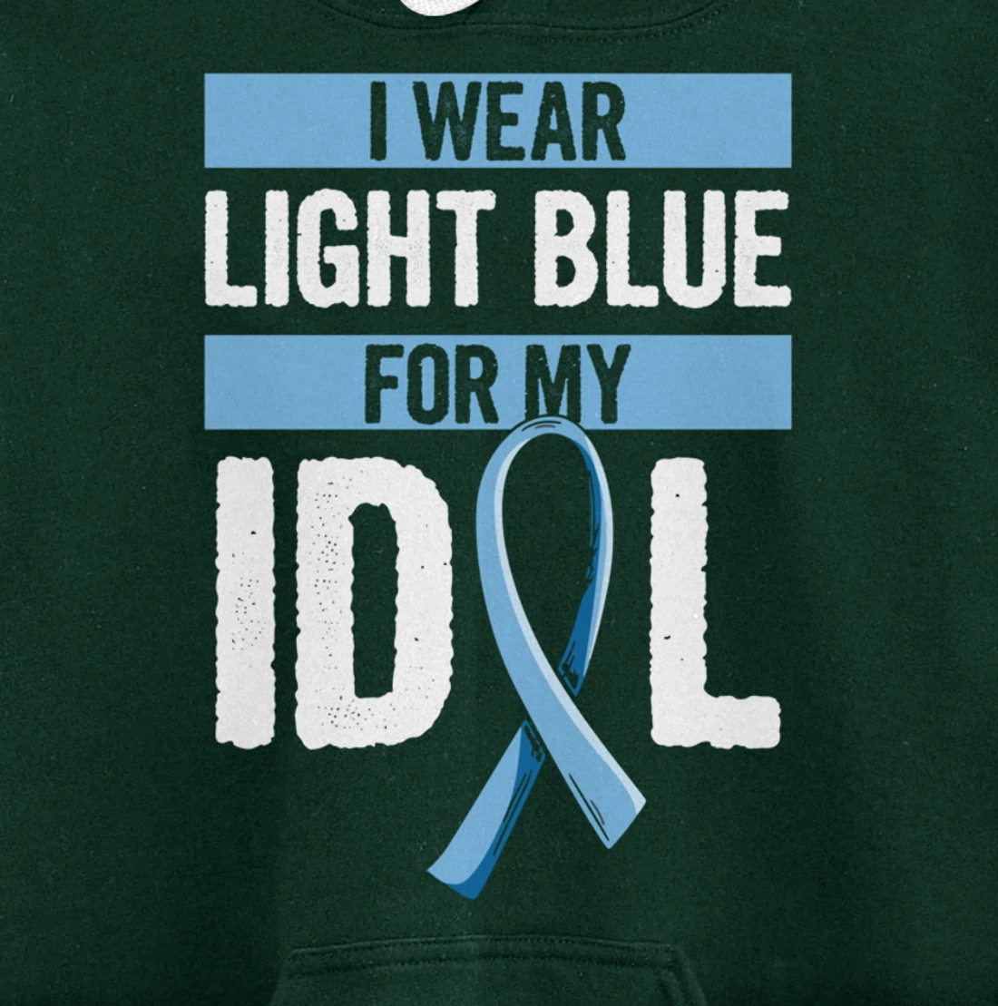 Prostate Cancer Awareness Quote for a Son of a Warrior Pullover Hoodie