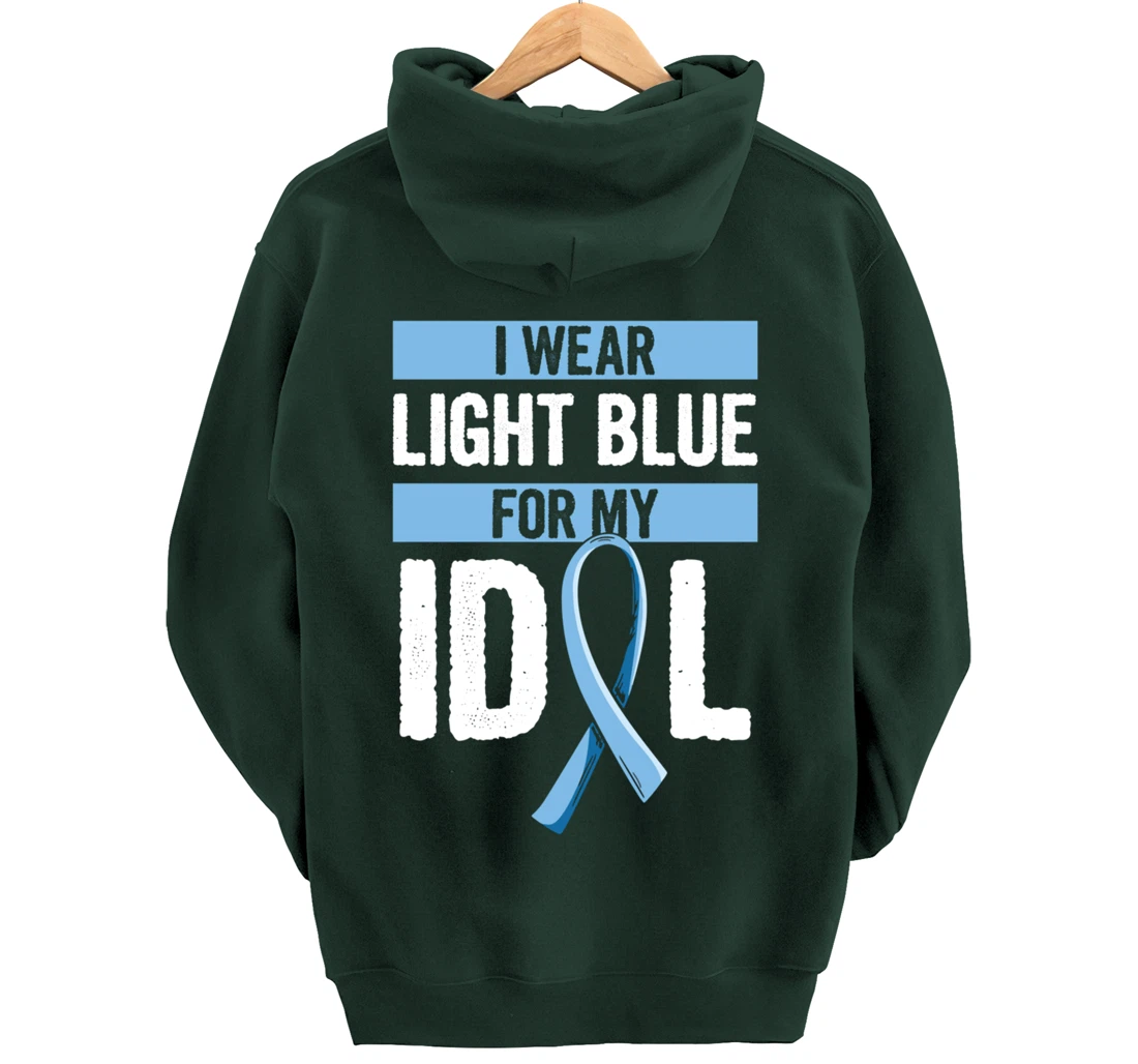Prostate Cancer Awareness Quote for a Son of a Warrior Pullover Hoodie