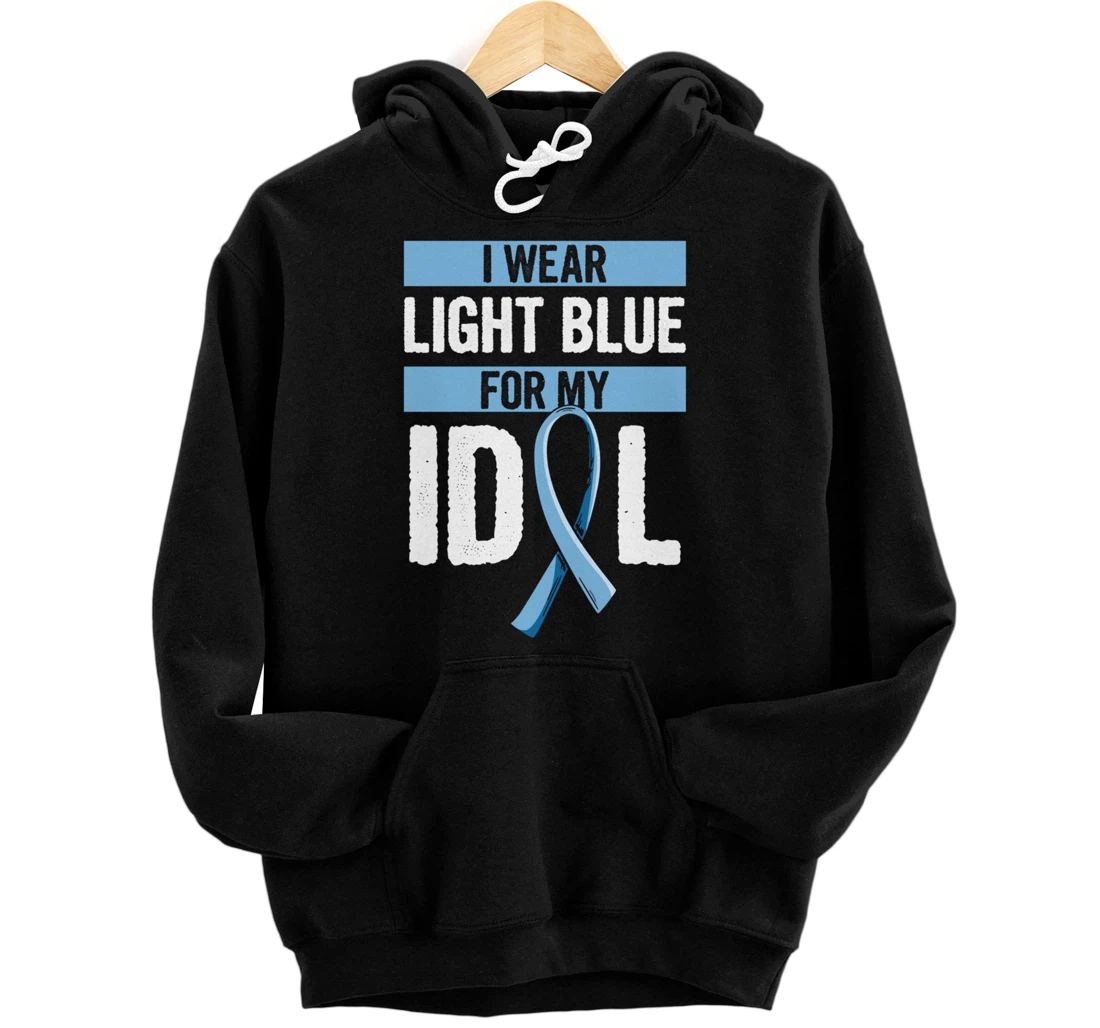 Prostate Cancer Awareness Quote for a Son of a Warrior Pullover Hoodie