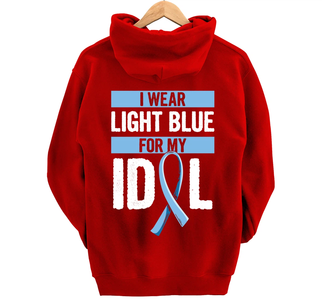 Prostate Cancer Awareness Quote for a Son of a Warrior Pullover Hoodie