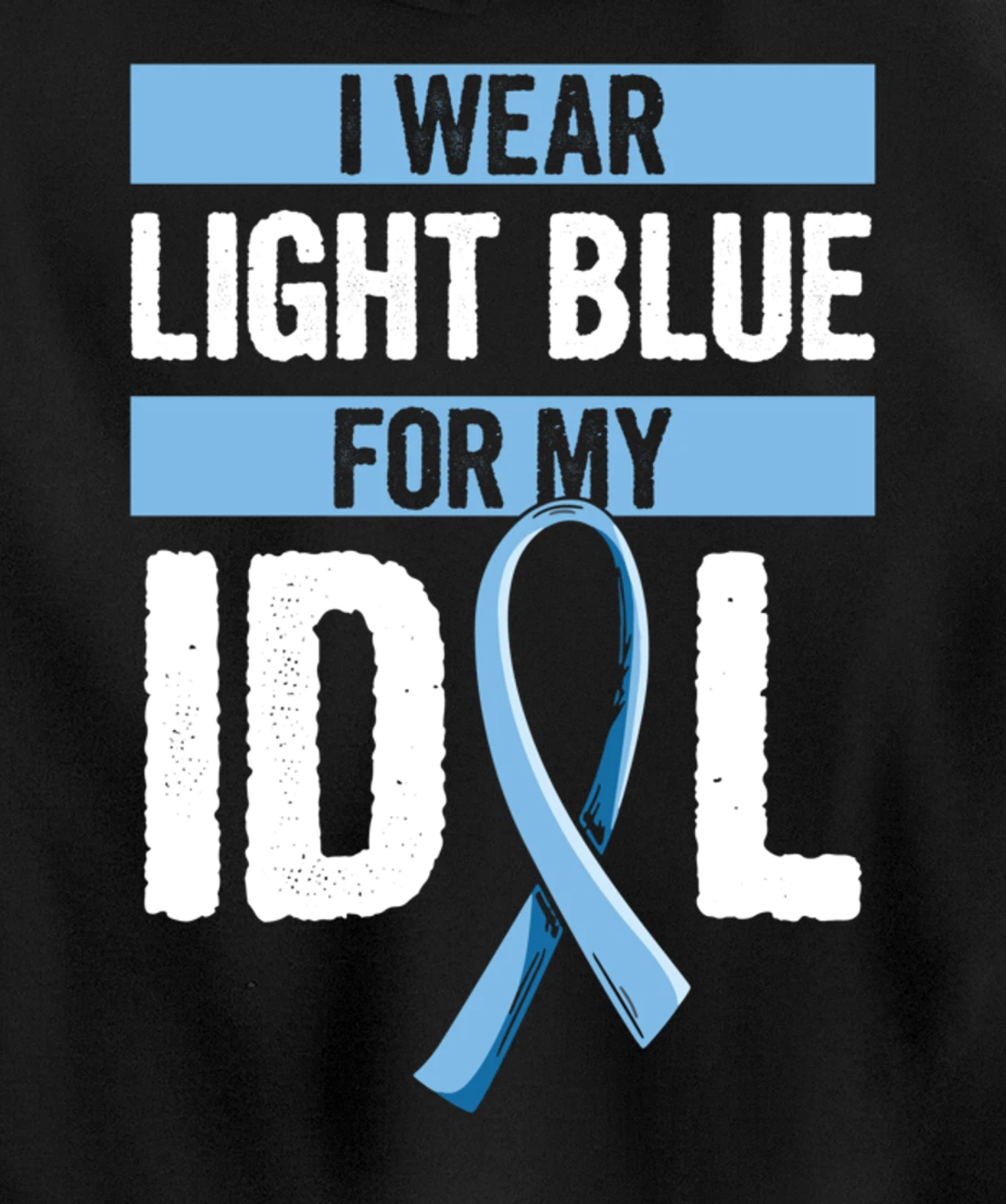 Prostate Cancer Awareness Quote for a Son of a Warrior Pullover Hoodie