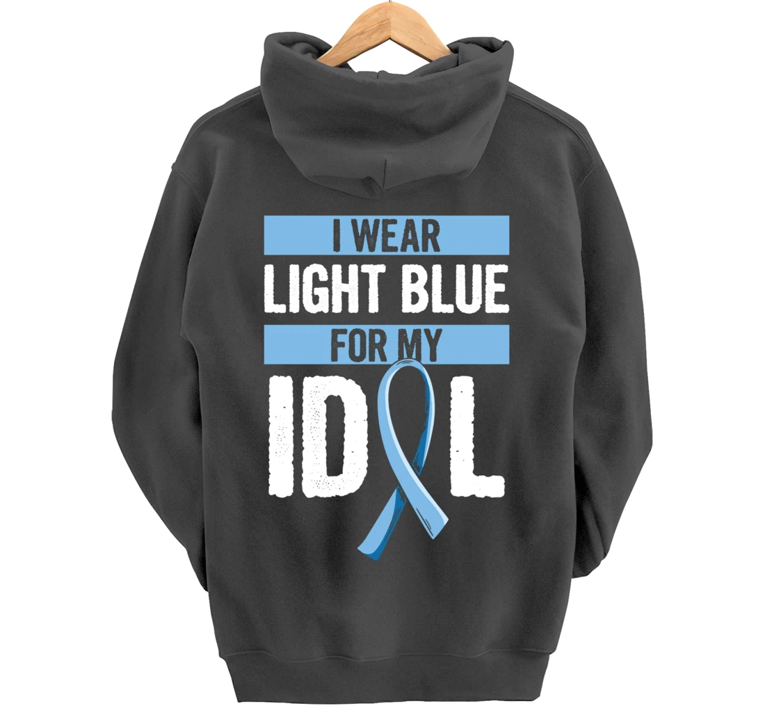 Prostate Cancer Awareness Quote for a Son of a Warrior Pullover Hoodie