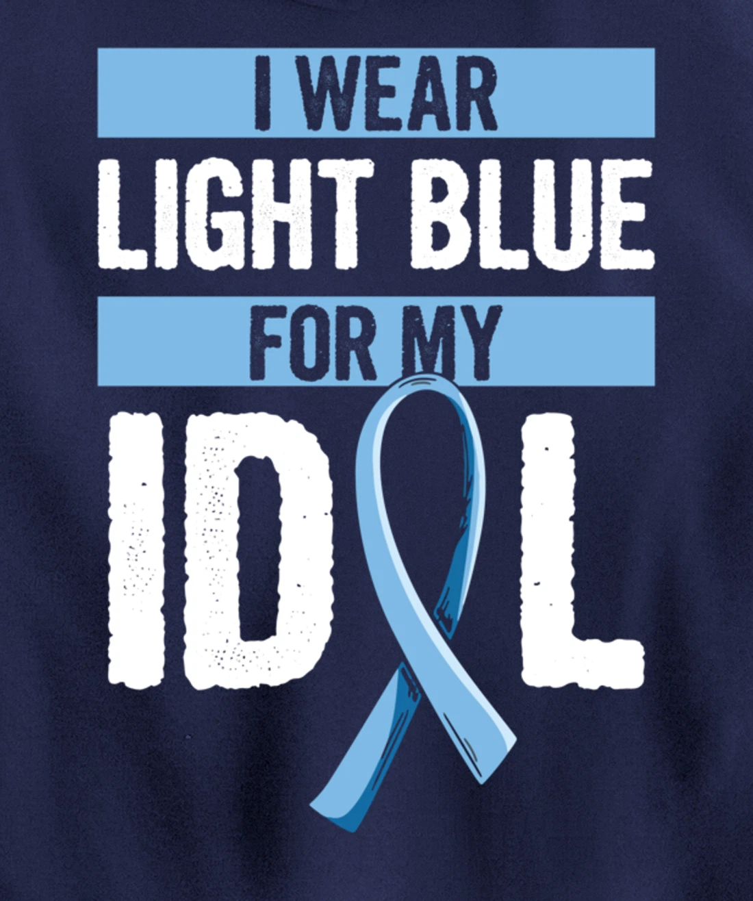 Prostate Cancer Awareness Quote for a Son of a Warrior Pullover Hoodie