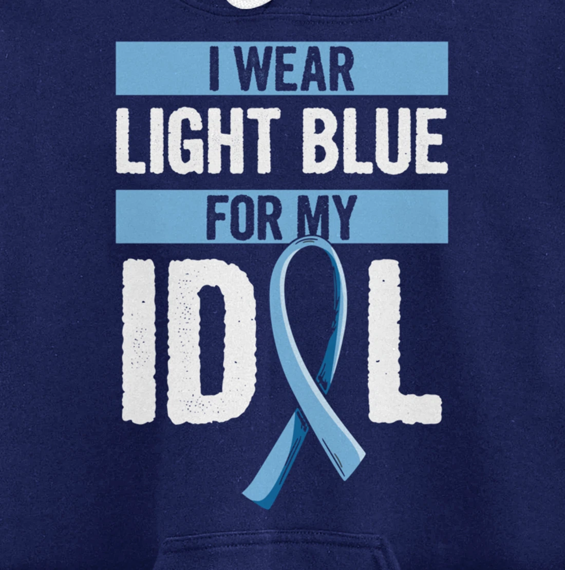 Prostate Cancer Awareness Quote for a Son of a Warrior Pullover Hoodie