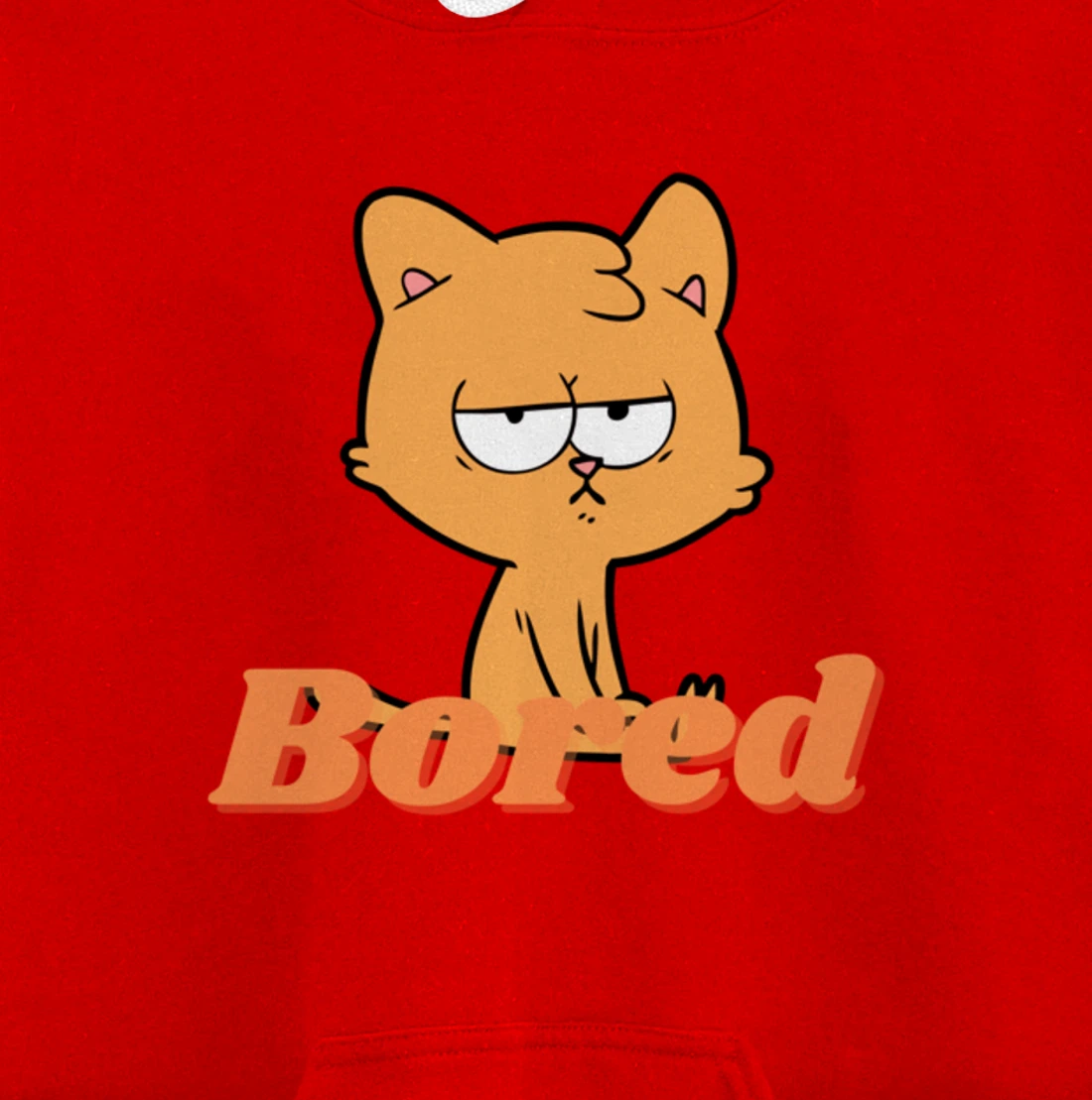 Bored cat Pullover Hoodie