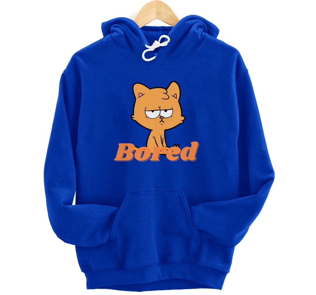 Bored cat Pullover Hoodie