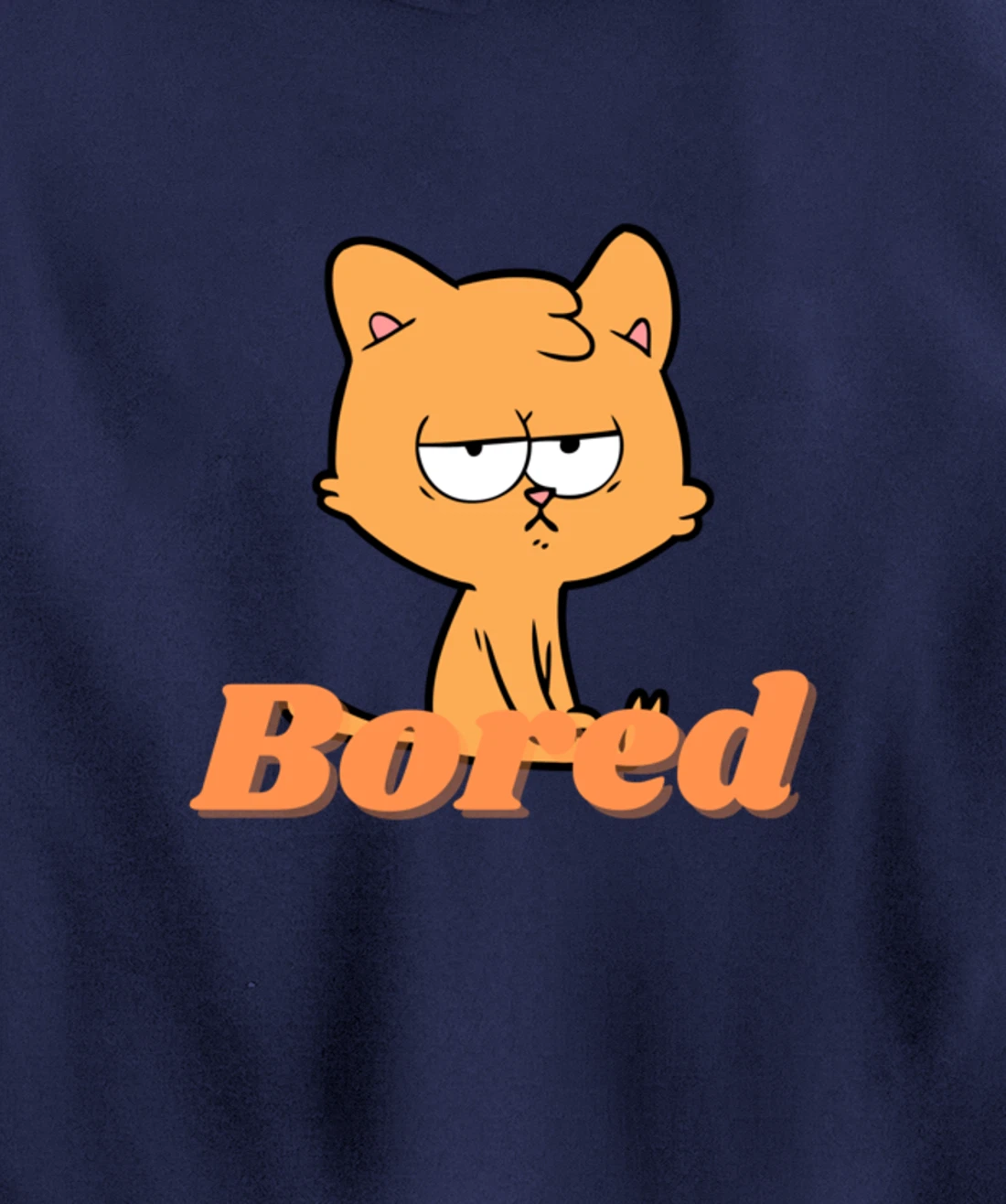 Bored cat Pullover Hoodie