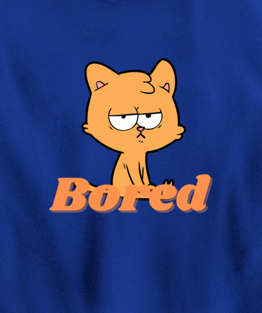 Bored cat Pullover Hoodie