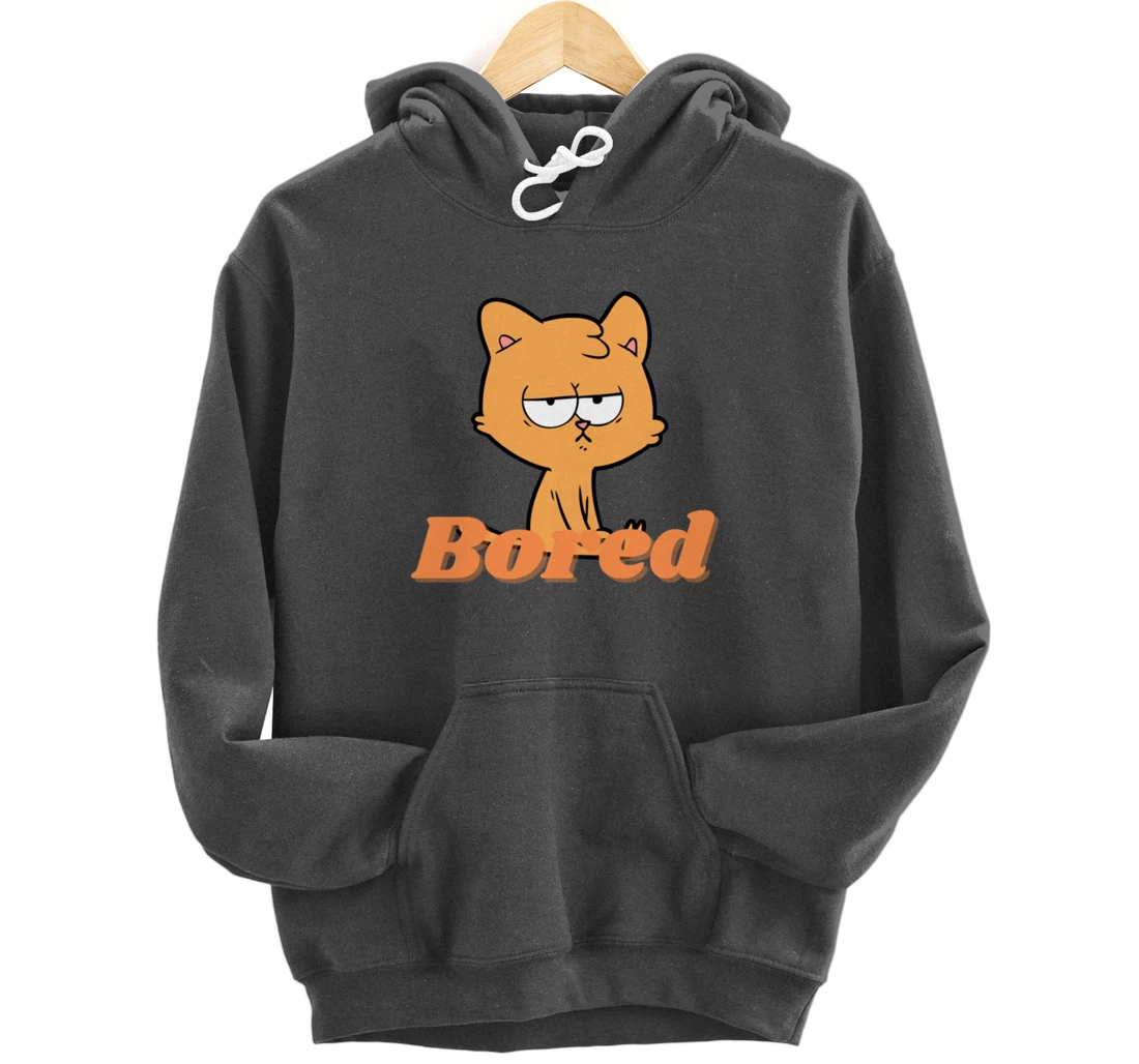 Bored cat Pullover Hoodie