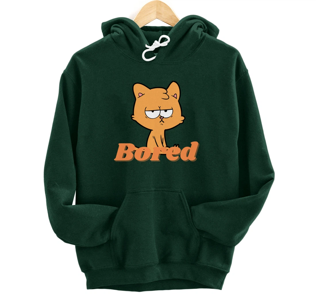 Bored cat Pullover Hoodie