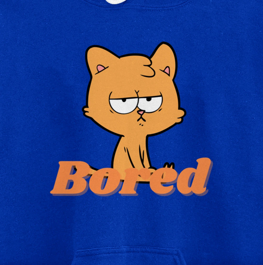 Bored cat Pullover Hoodie