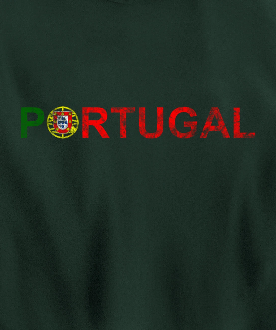 Portugal Portuguese Flag Travel Vacation Europe Iberian Pullover Hoodie