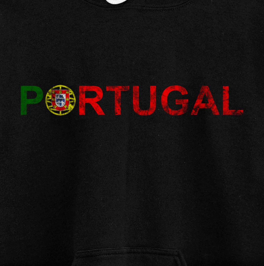 Portugal Portuguese Flag Travel Vacation Europe Iberian Pullover Hoodie