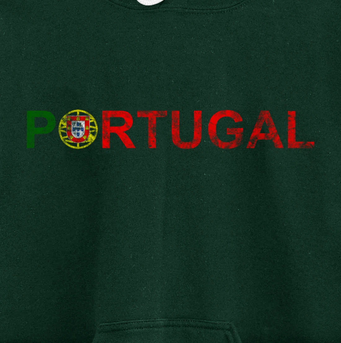 Portugal Portuguese Flag Travel Vacation Europe Iberian Pullover Hoodie