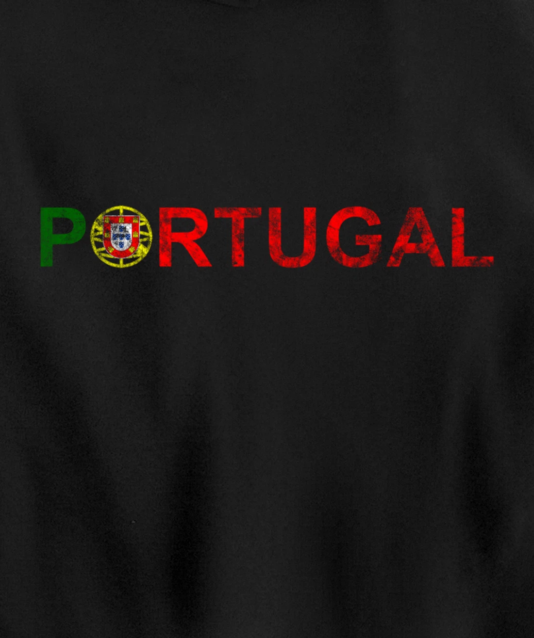 Portugal Portuguese Flag Travel Vacation Europe Iberian Pullover Hoodie