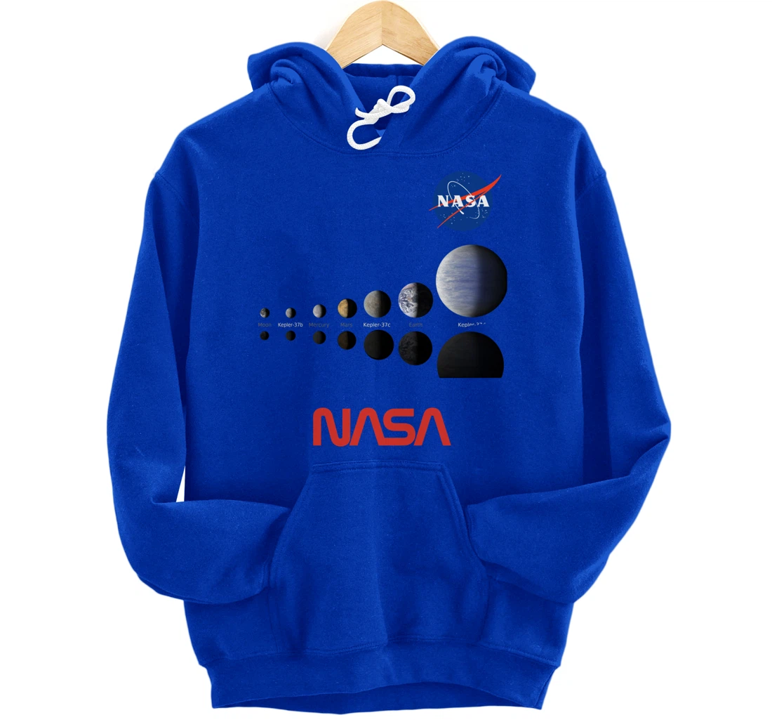 NASA Kepler Mission A Moon-size Line Up Artist Concept Gift Pullover Hoodie