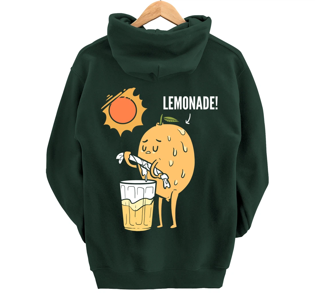 Lemonade Juice Dehydrated Person Pullover Hoodie