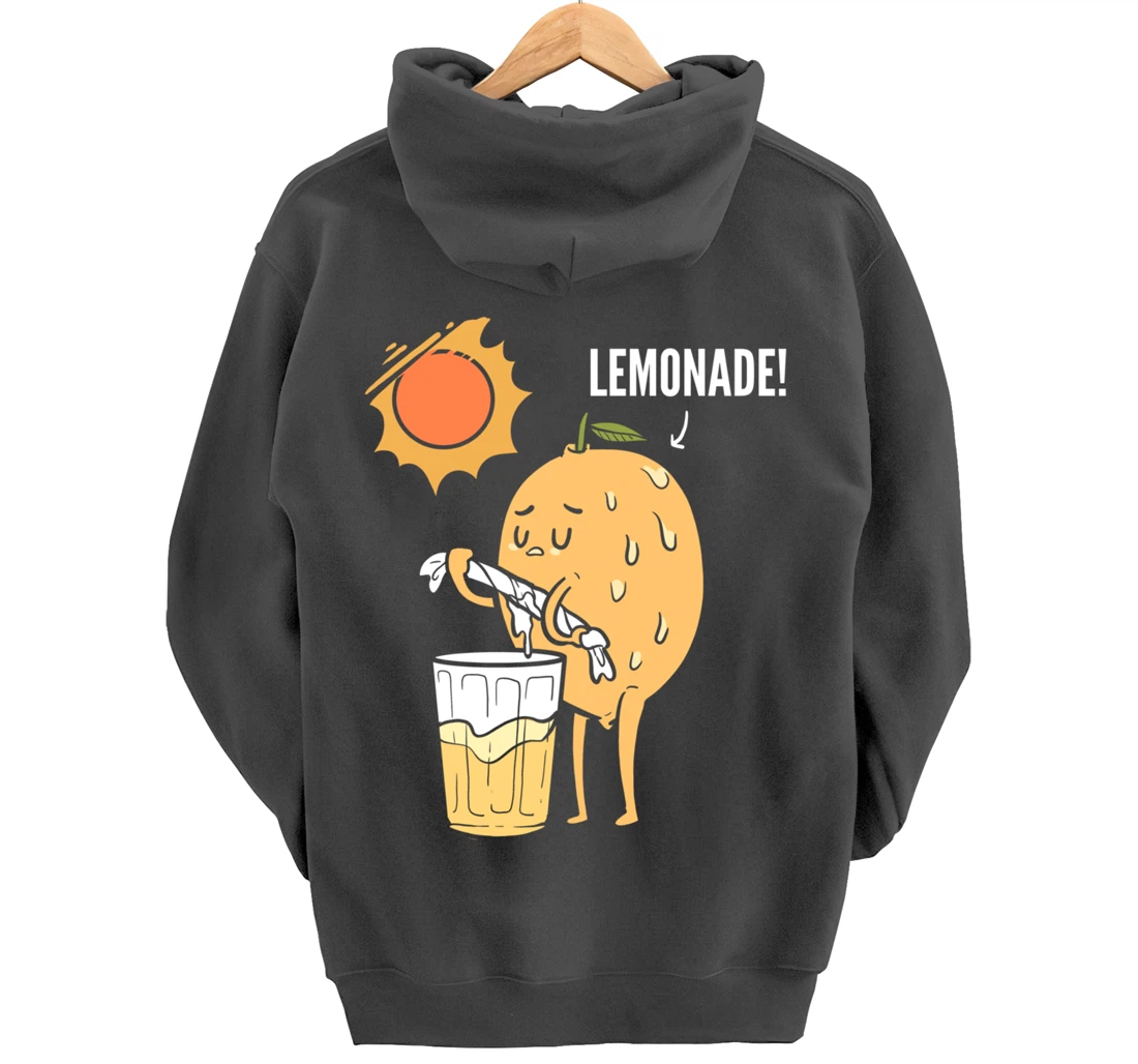 Lemonade Juice Dehydrated Person Pullover Hoodie