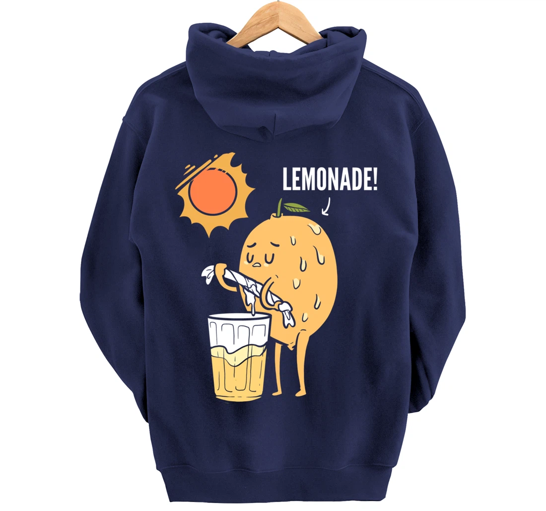 Lemonade Juice Dehydrated Person Pullover Hoodie