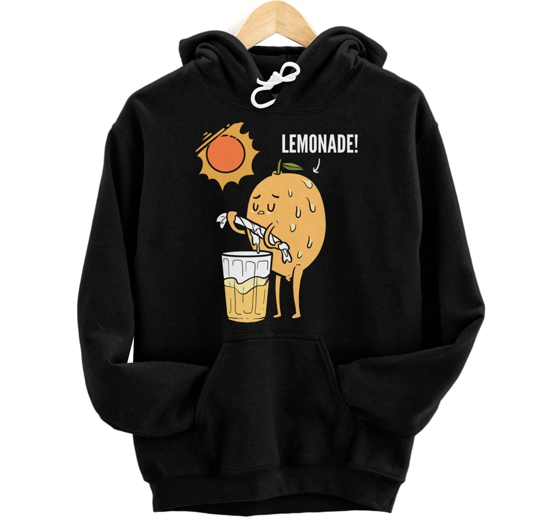 Lemonade Juice Dehydrated Person Pullover Hoodie