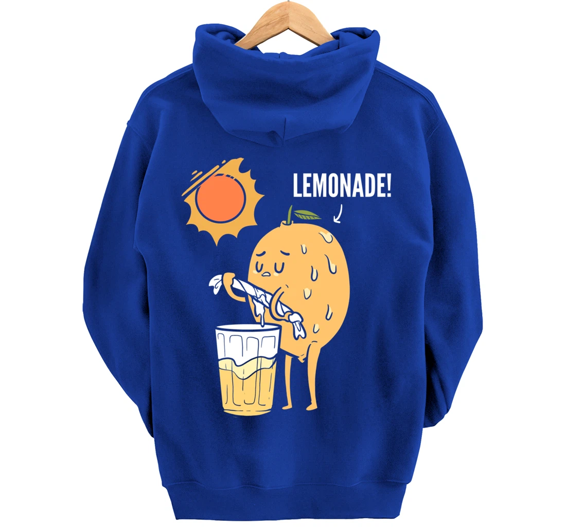 Lemonade Juice Dehydrated Person Pullover Hoodie