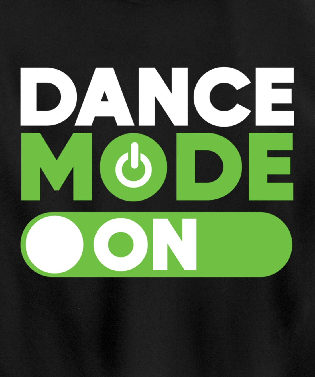Dance mode on Disk Jokey Pullover Hoodie