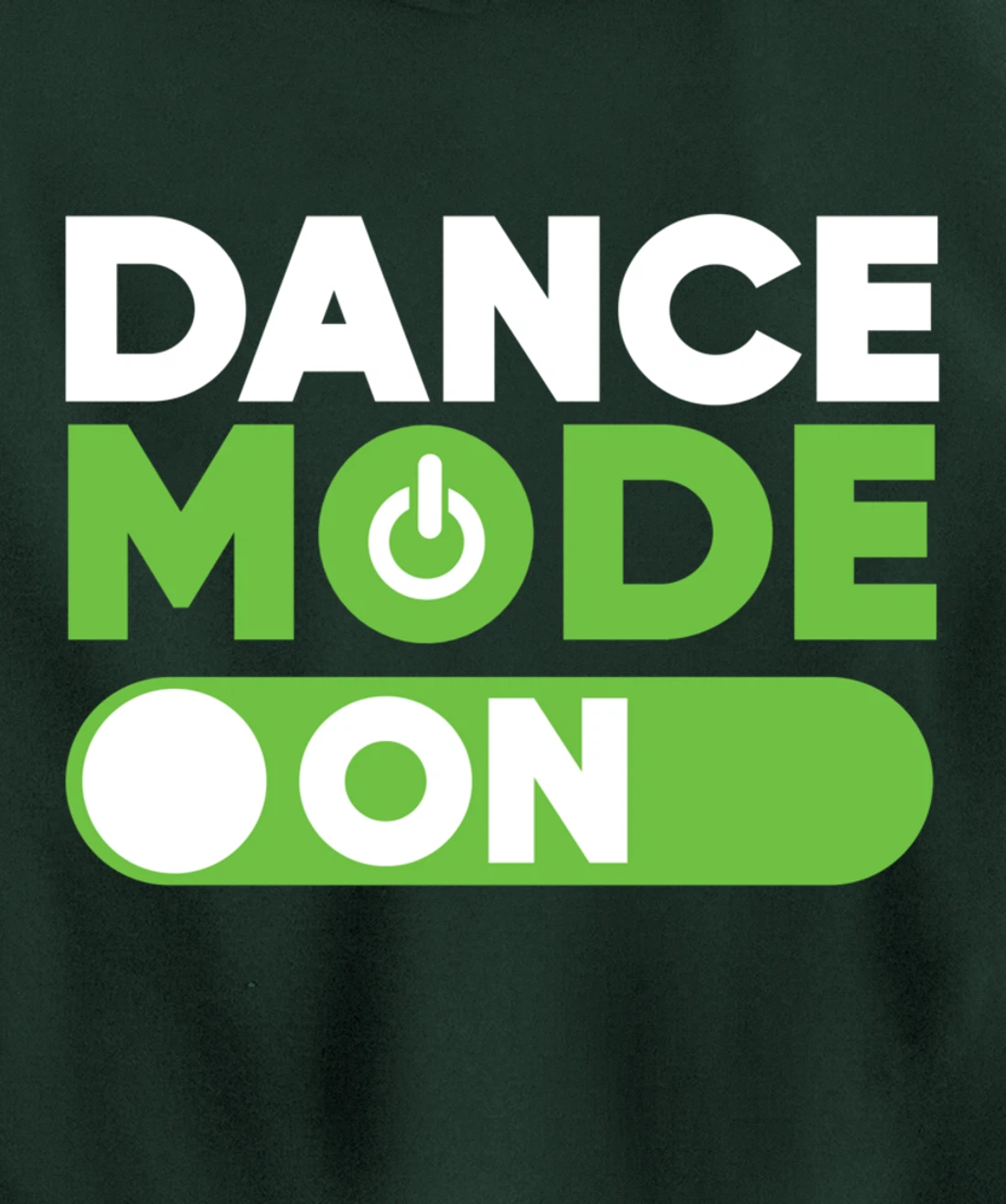 Dance mode on Disk Jokey Pullover Hoodie