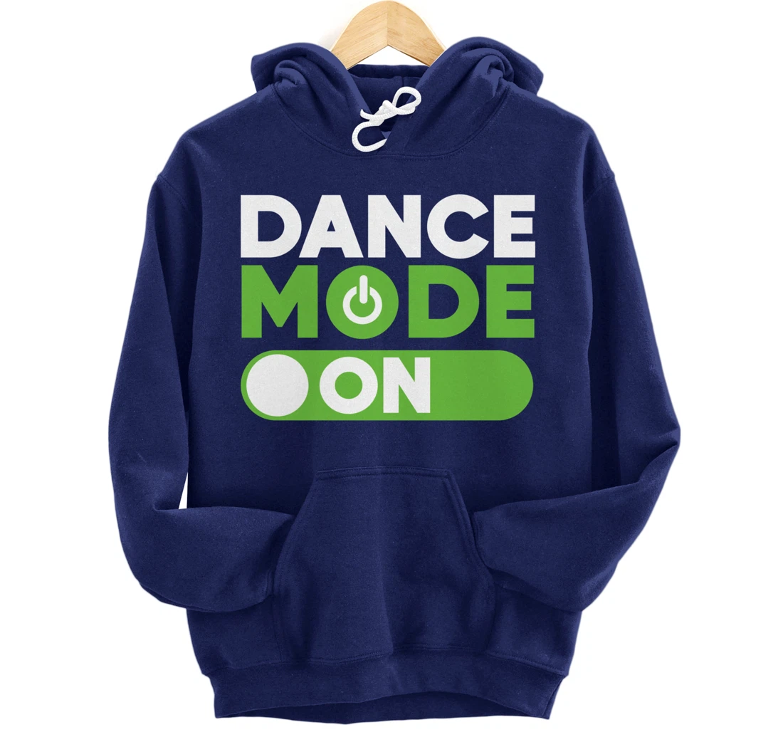 Dance mode on Disk Jokey Pullover Hoodie