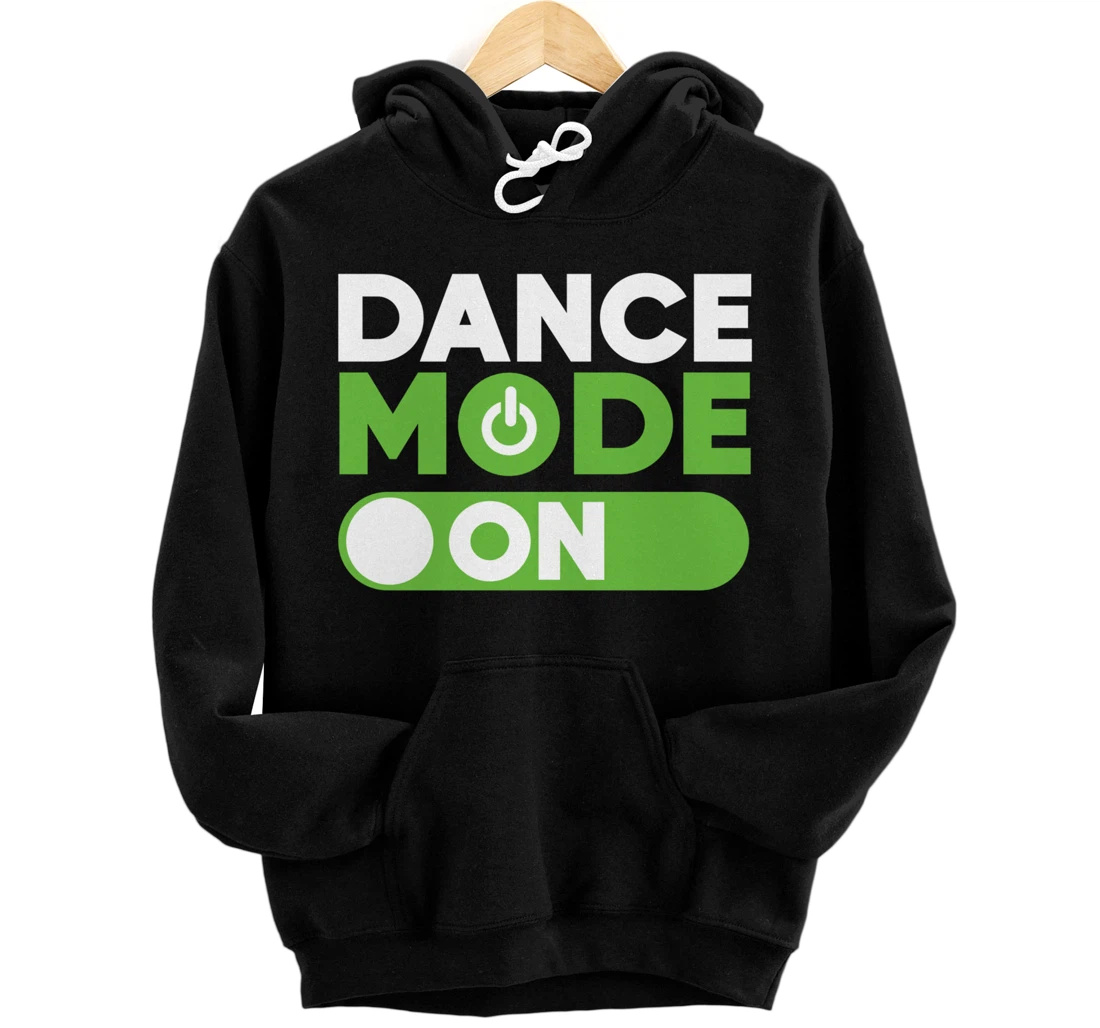 Dance mode on Disk Jokey Pullover Hoodie