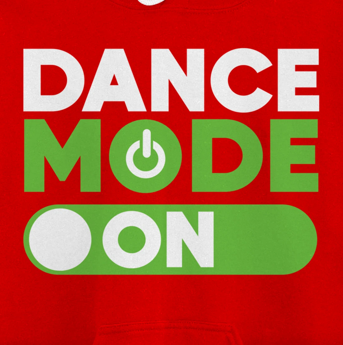 Dance mode on Disk Jokey Pullover Hoodie