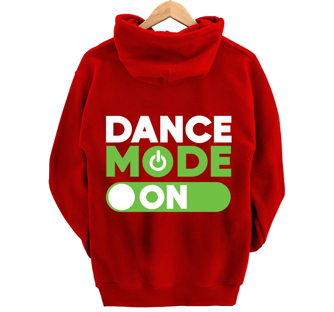 Dance mode on Disk Jokey Pullover Hoodie