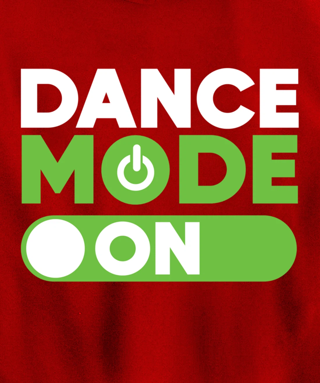 Dance mode on Disk Jokey Pullover Hoodie