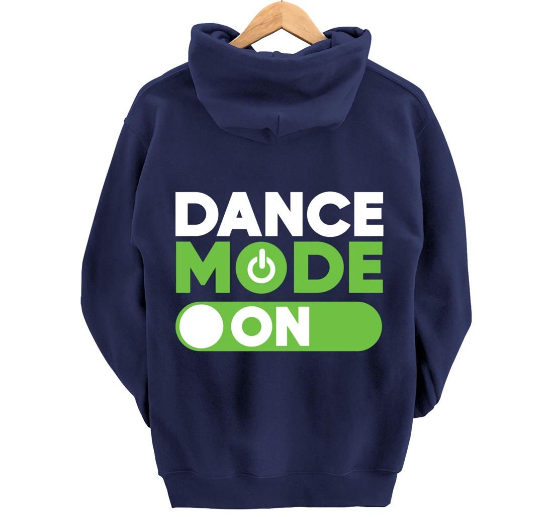 Dance mode on Disk Jokey Pullover Hoodie