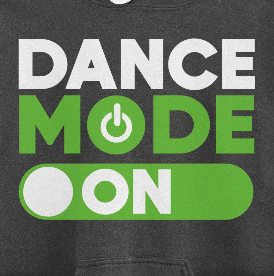 Dance mode on Disk Jokey Pullover Hoodie