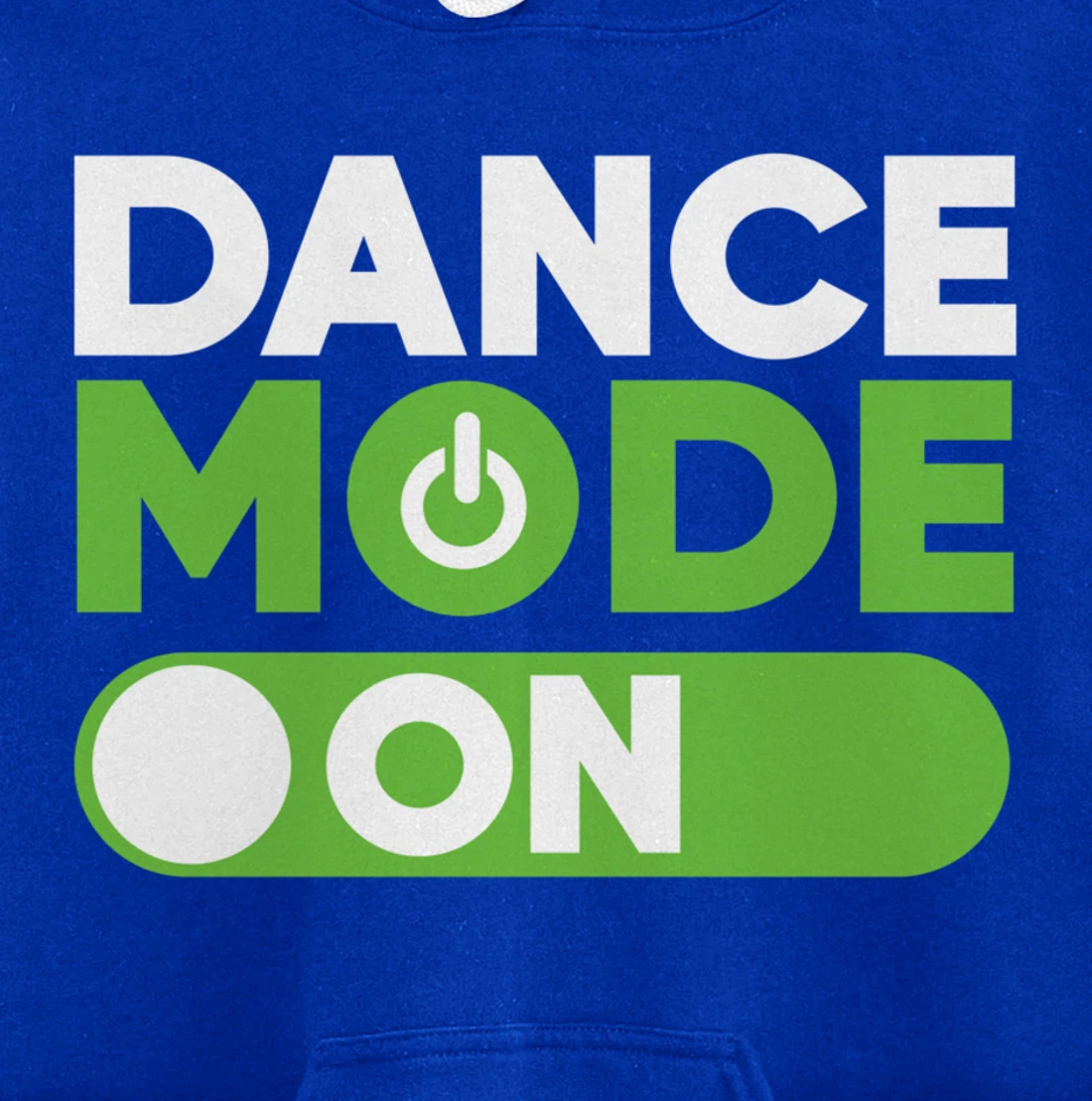 Dance mode on Disk Jokey Pullover Hoodie