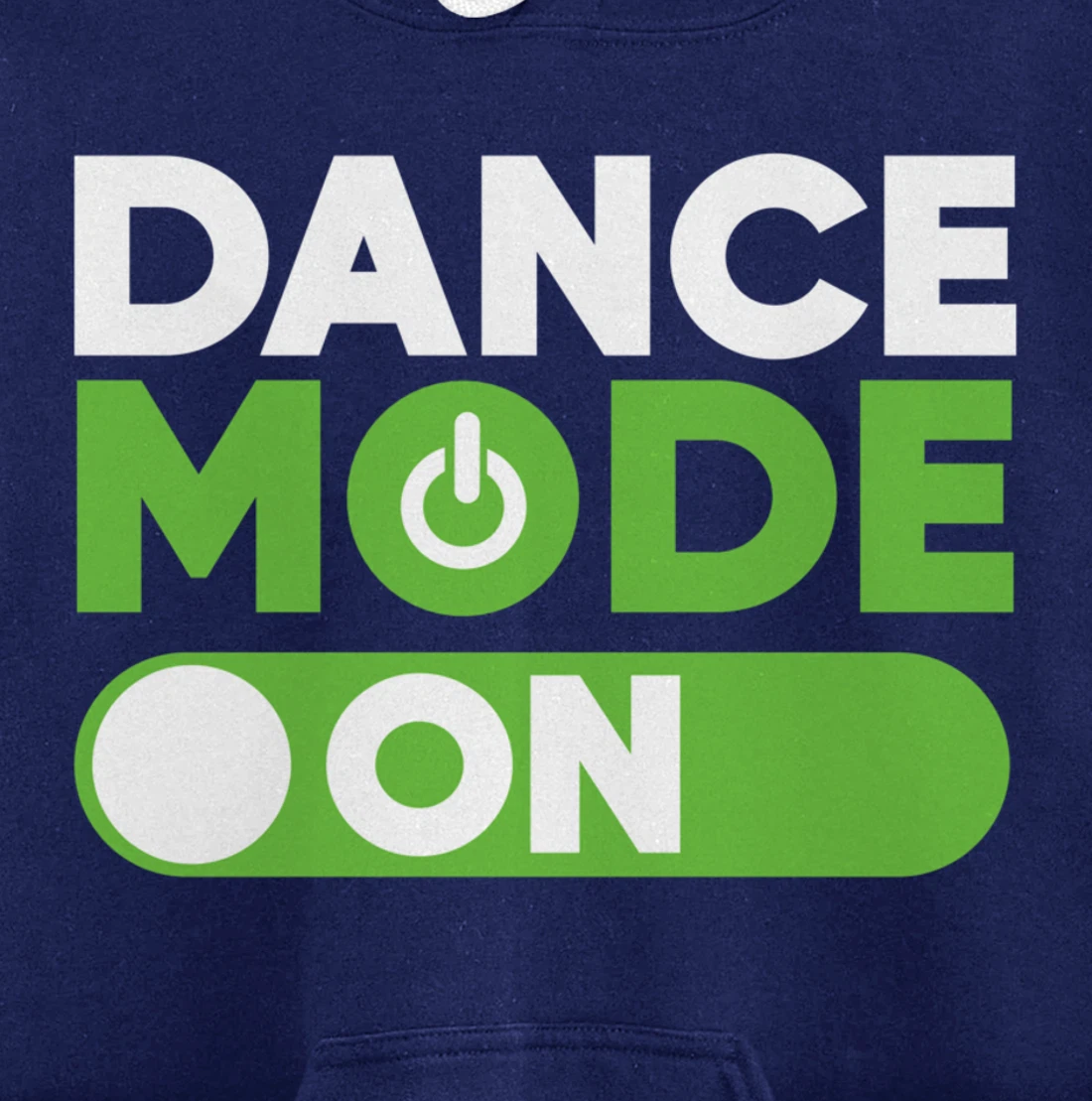 Dance mode on Disk Jokey Pullover Hoodie
