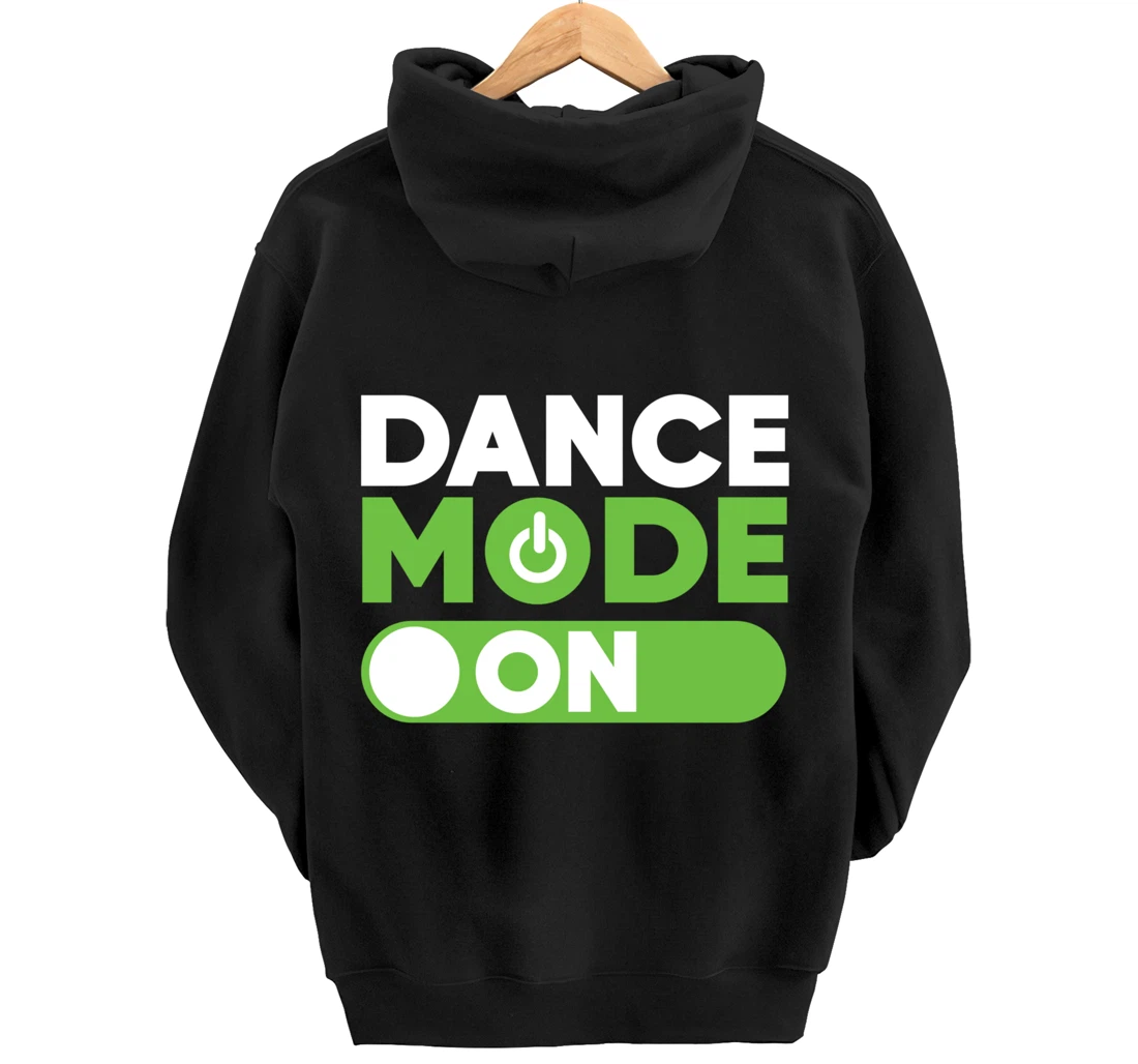 Dance mode on Disk Jokey Pullover Hoodie