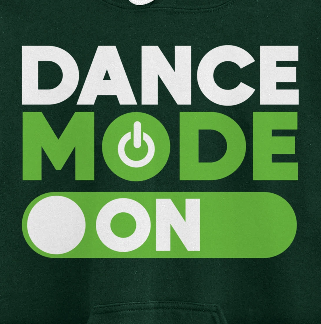 Dance mode on Disk Jokey Pullover Hoodie