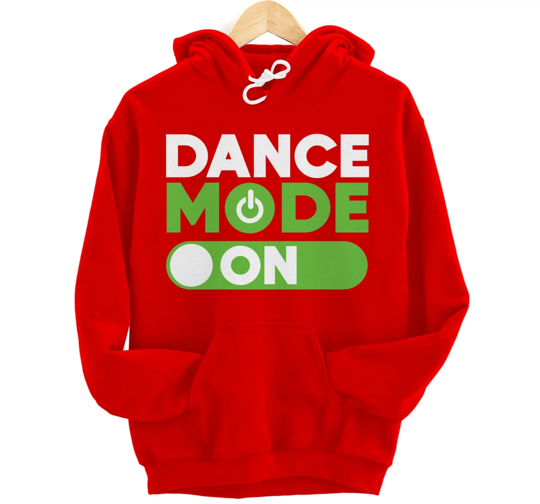 Dance mode on Disk Jokey Pullover Hoodie