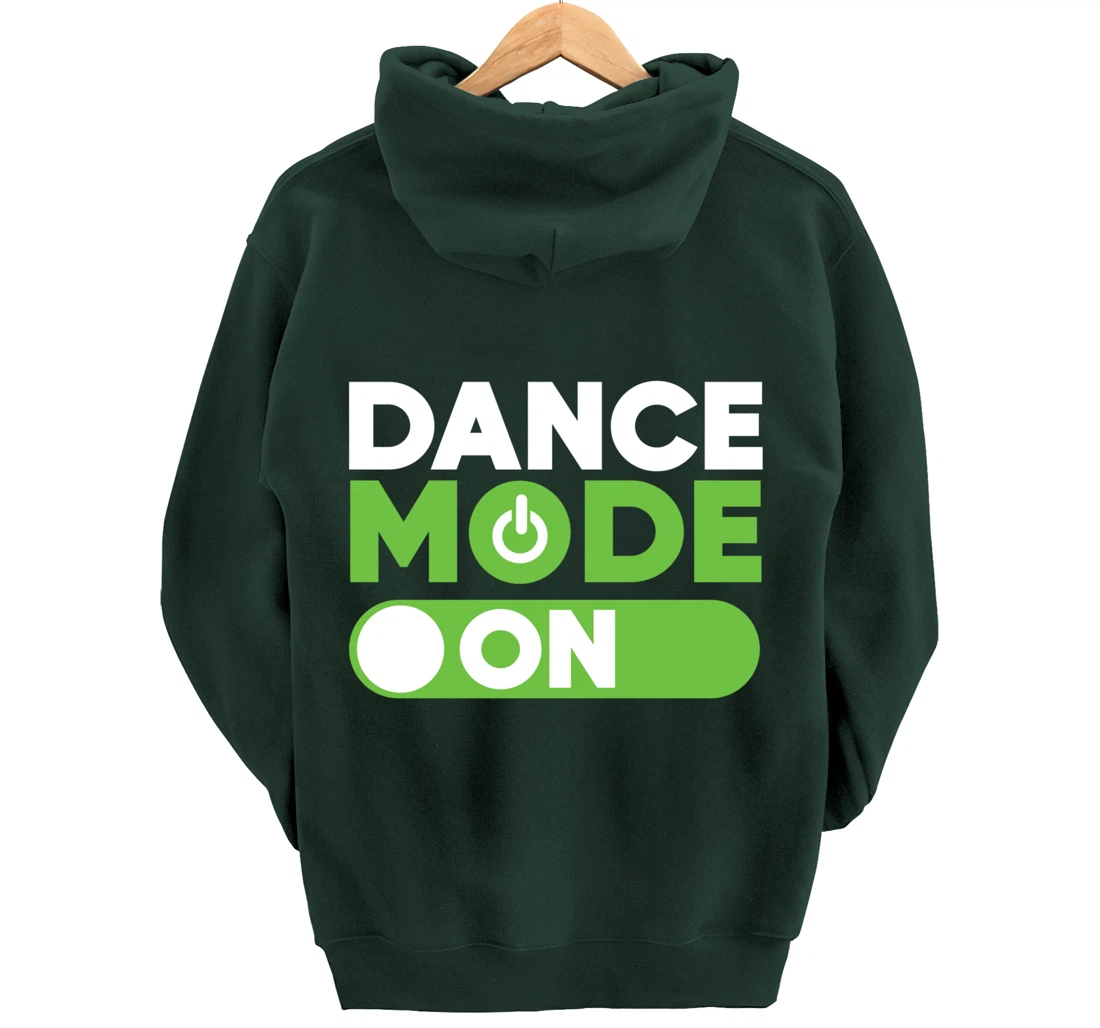 Dance mode on Disk Jokey Pullover Hoodie