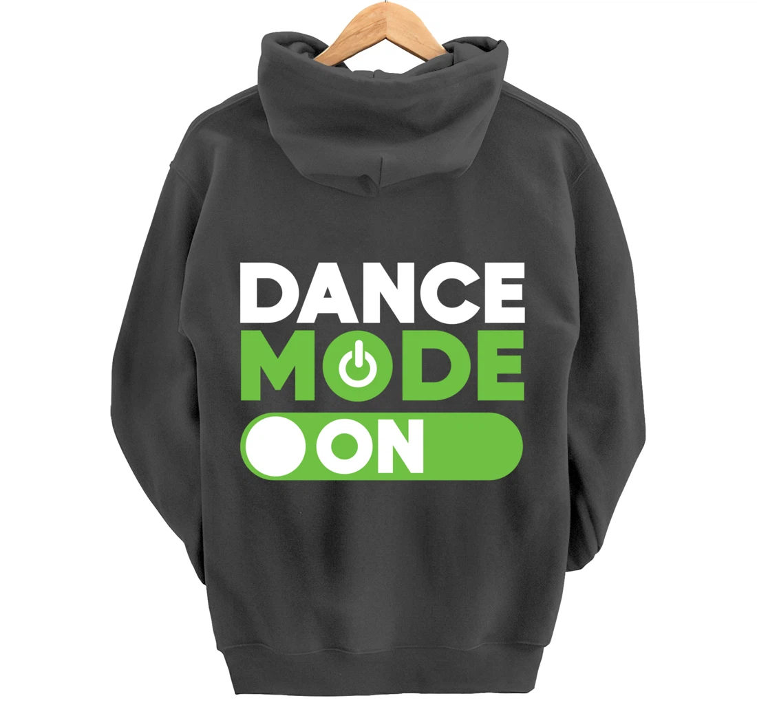 Dance mode on Disk Jokey Pullover Hoodie
