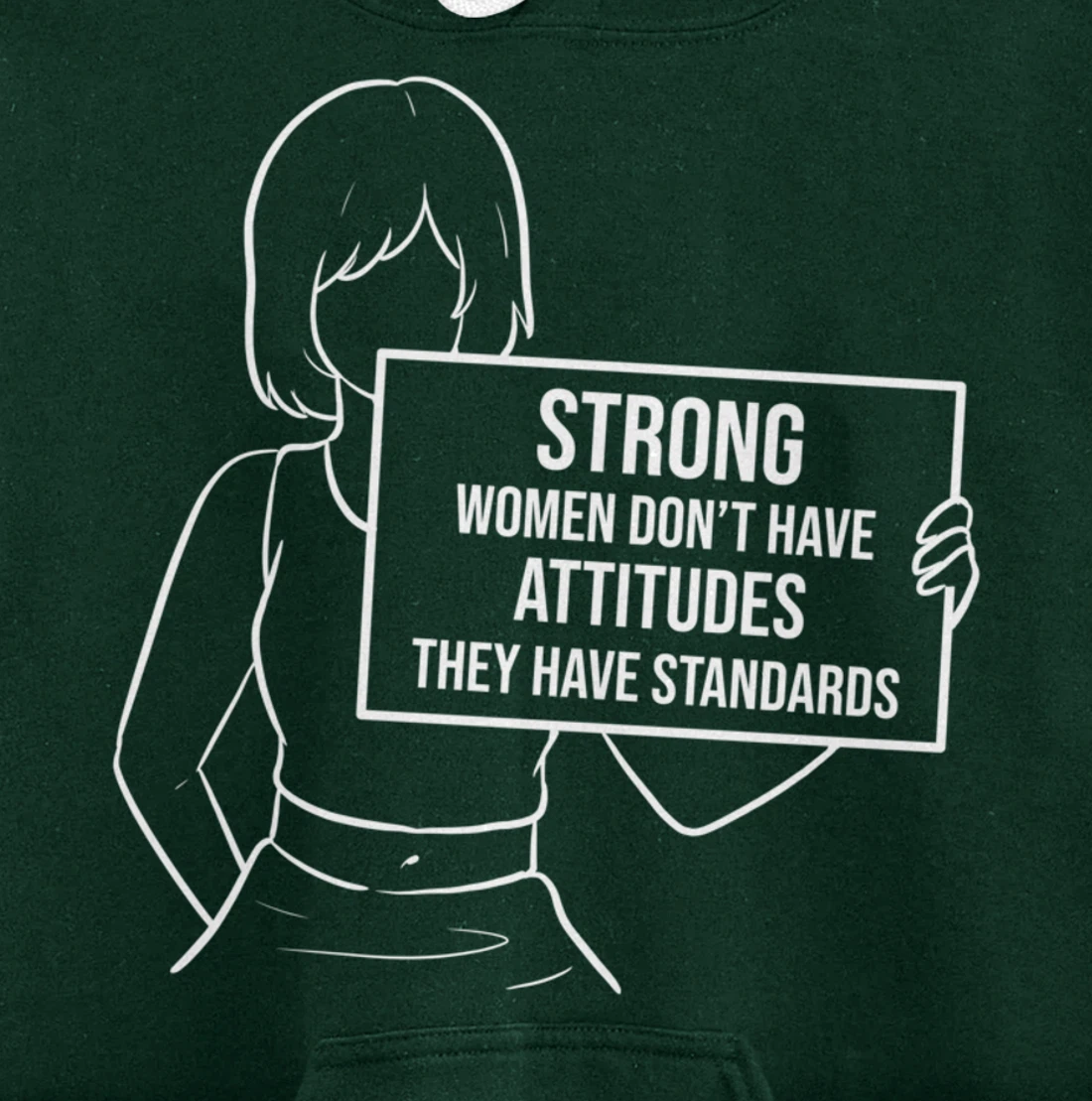 They have standards Brave or Independent Person Pullover Hoodie